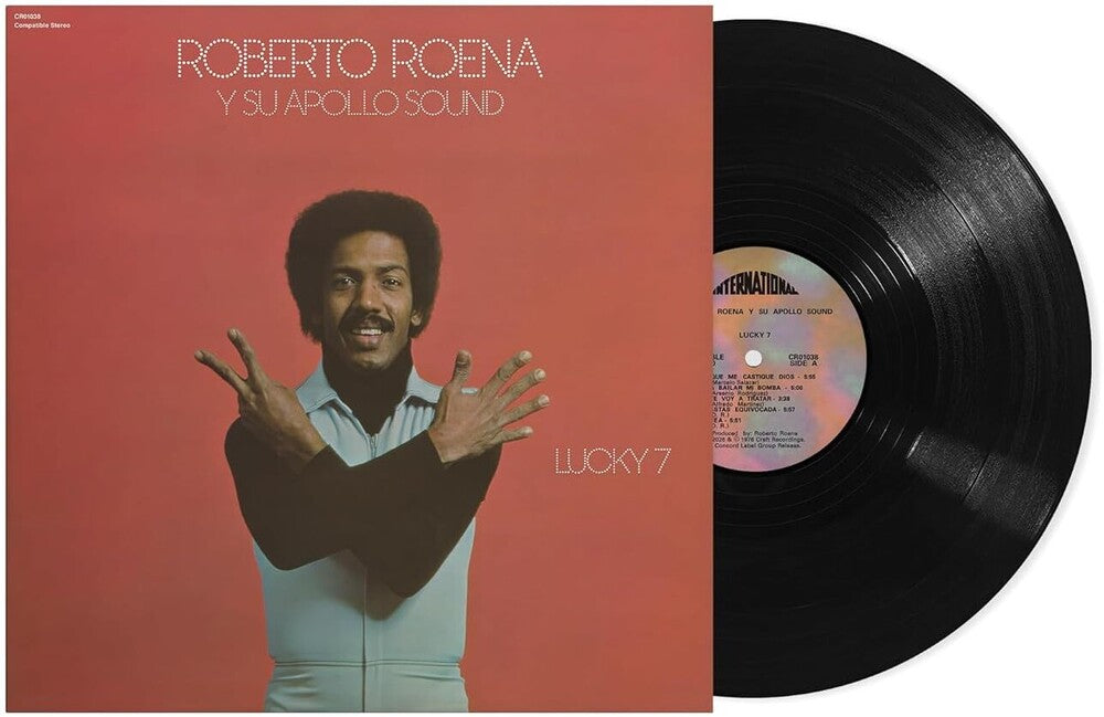 Roberto Roena Y Su Apollo Sound – Lucky 7 (180g Black with tip-on jacket LP Vinyl)