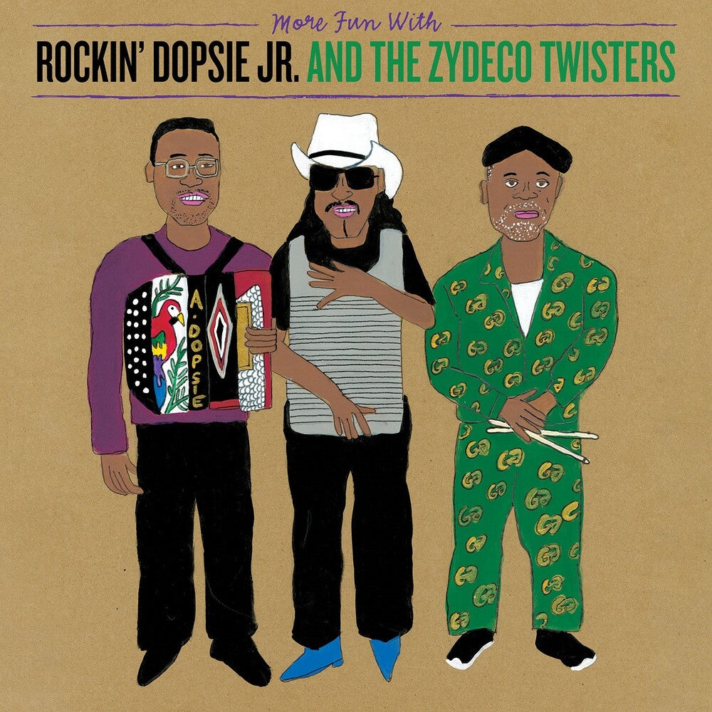 Rockin' Dopsie, Jr. & The Zydeco Twisters – More Fun With Rockin' Dopsie, Jr. & The Zydeco Twisters (CD)