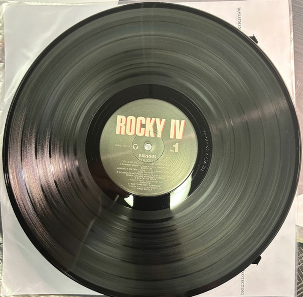 Label Disc: Rocky [Movie] – Rocky IV (30th Anniversary Edition, Vinyl Soundtrack) Vinyl LP | Relix