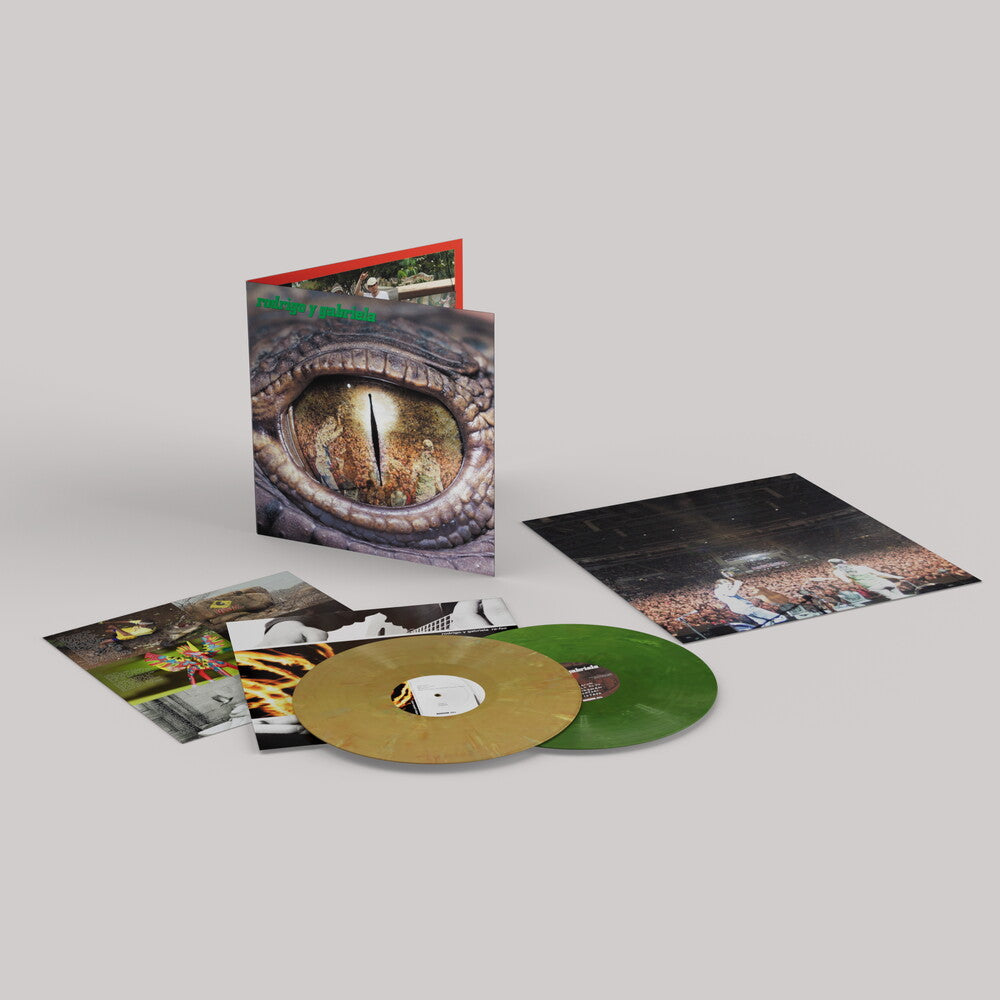 Rodrigo Y Gabriela – Rodrigo Y Gabriela with bonus disc Re-Foc (20th Anniversary Edition, Jade & Citrus Colored 2-LP Vinyl)