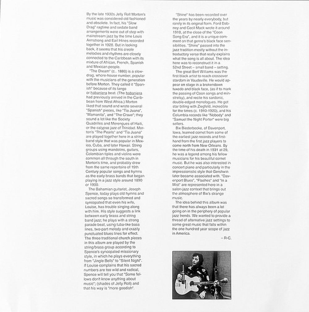 Ry Cooder – Jazz (LP Vinyl)