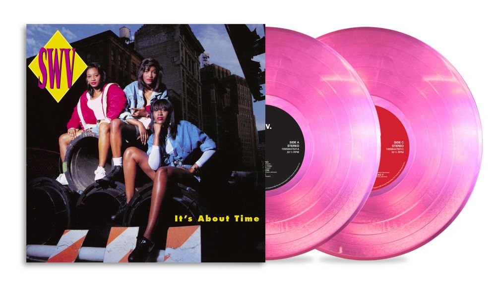SWV – It's About Time (Translucent Pink 2-LP Vinyl)