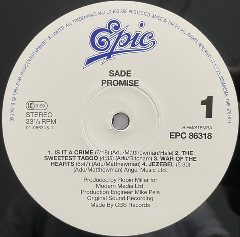 Sade – Promise (LP Vinyl)