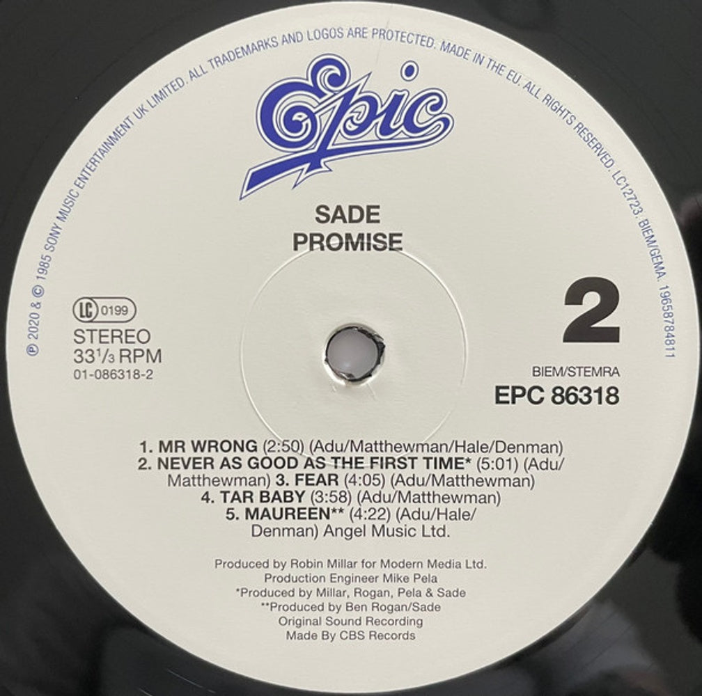 Sade – Promise (LP Vinyl)