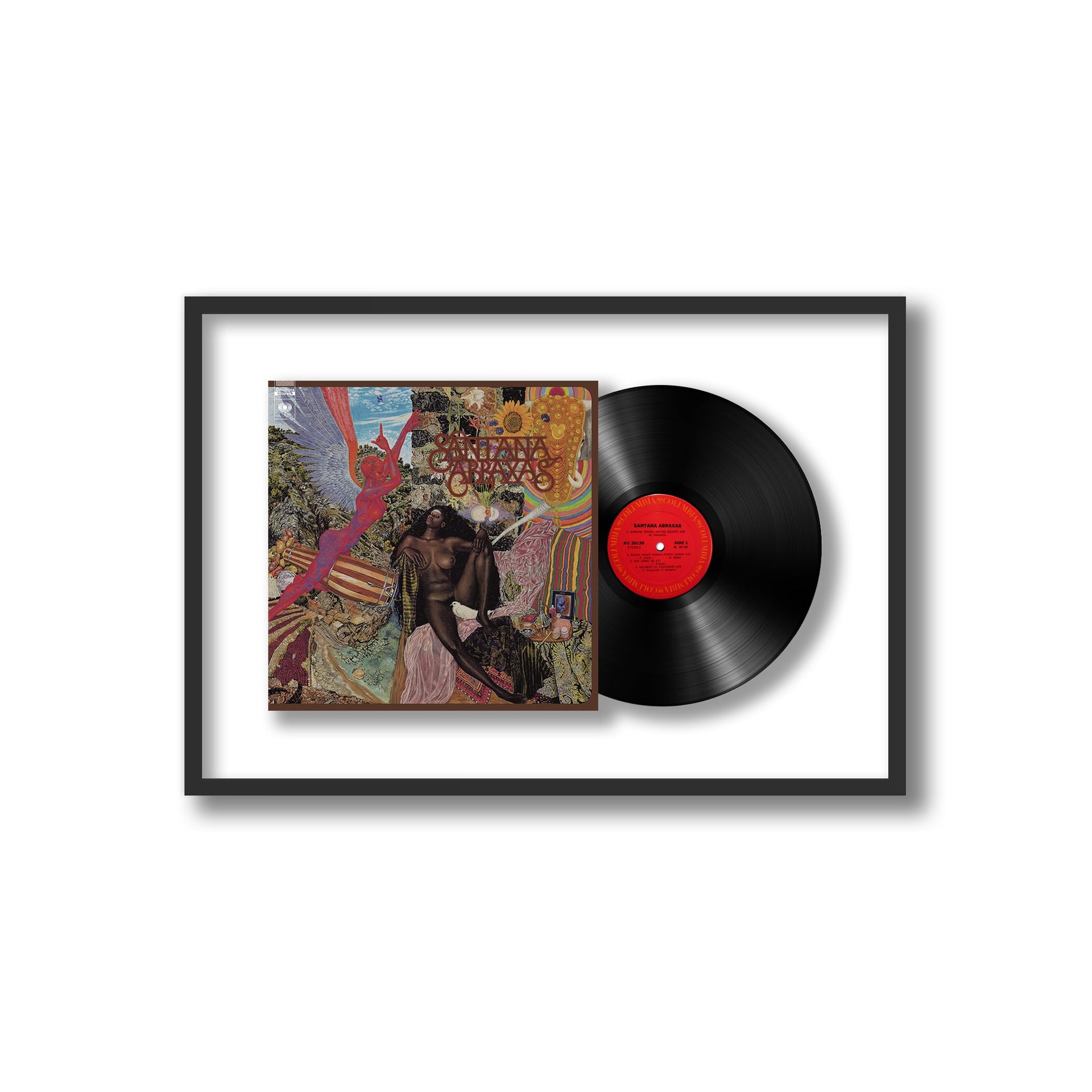 Santana - Abraxas (Framed Vinyl)