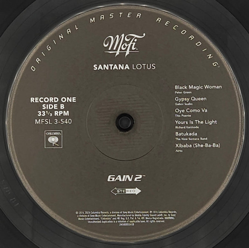 Santana – Lotus (Limited Edition, 180 Gram 3-LP Vinyl)