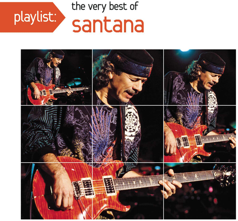 Santana – Playlist: Very Best of (CD) - Back