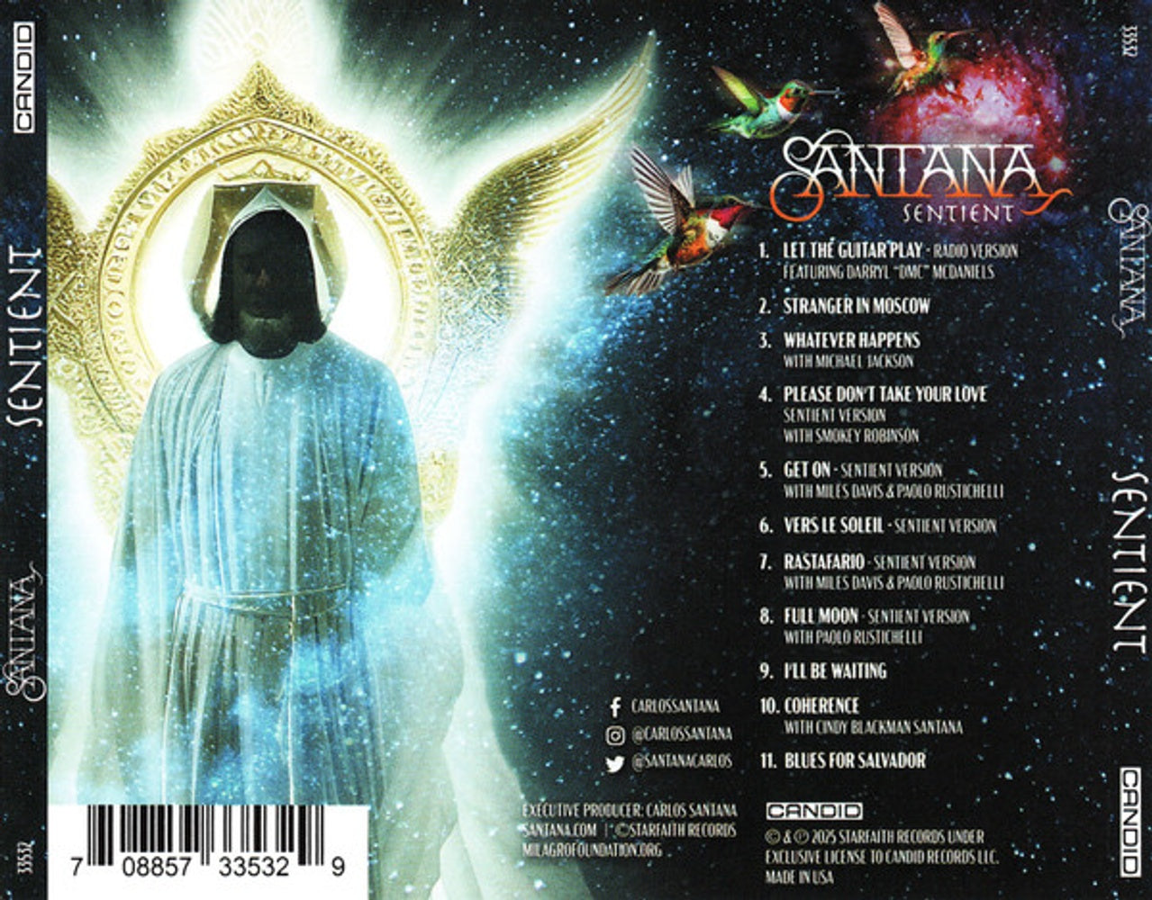 Santana – Sentient (CD) - Detail