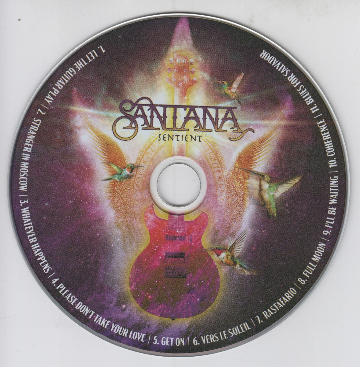 Santana – Sentient (CD) - Alternate View