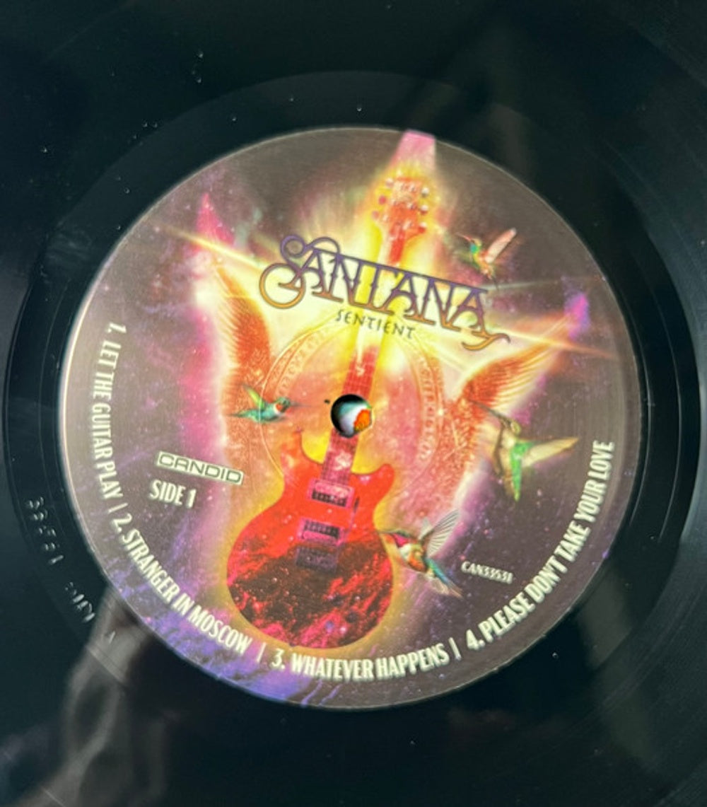 Santana – Sentient (LP Vinyl) - Side View