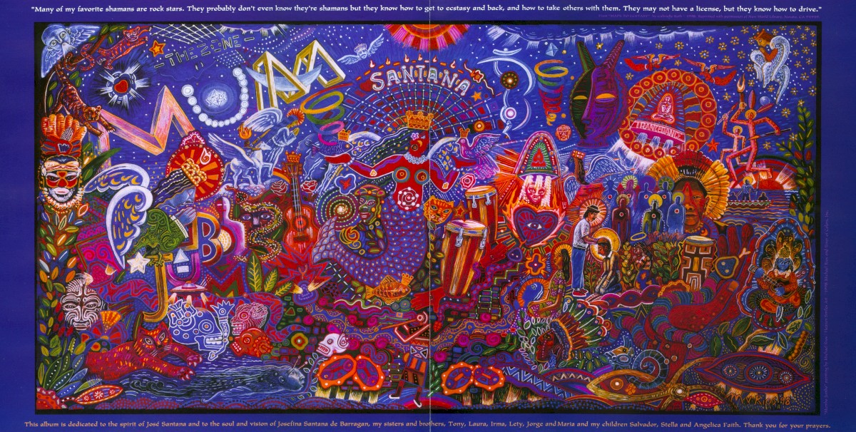 Santana – Supernatural (2-LP Vinyl) - Side View