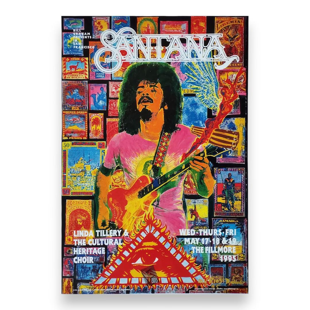 Santana – The Fillmore, San Francisco (May 17–19, 1995) by Michael Rios, Tony Machado