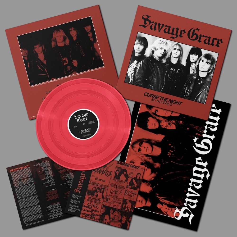 Savage Grace – Curse The Night (82-84 Demos, Colored, Post LP Vinyl)