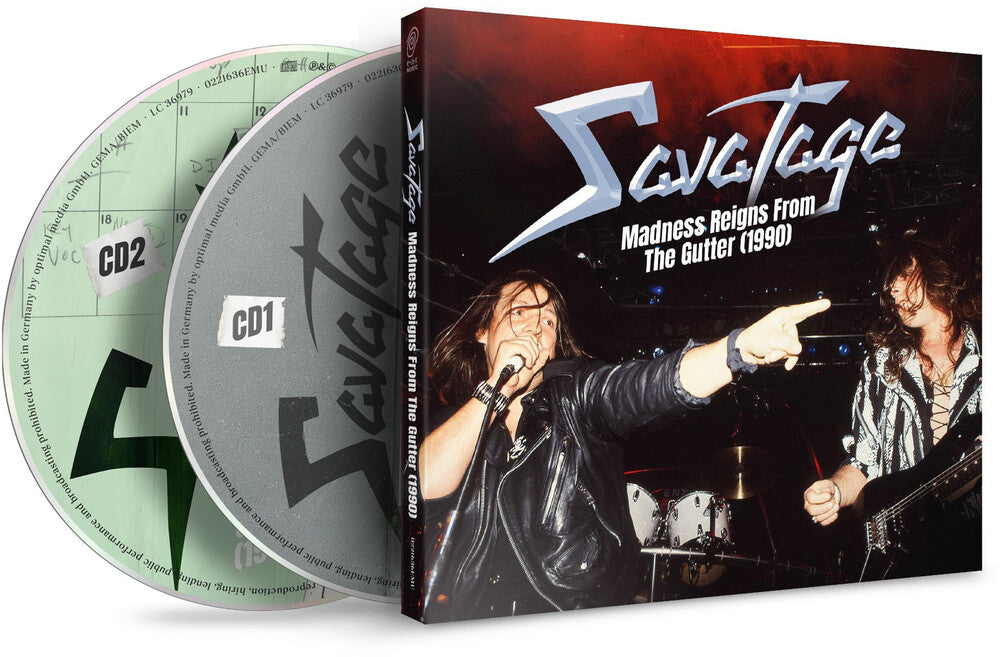 Savatage – Madness Reigns From The Gutter (1990 CD)