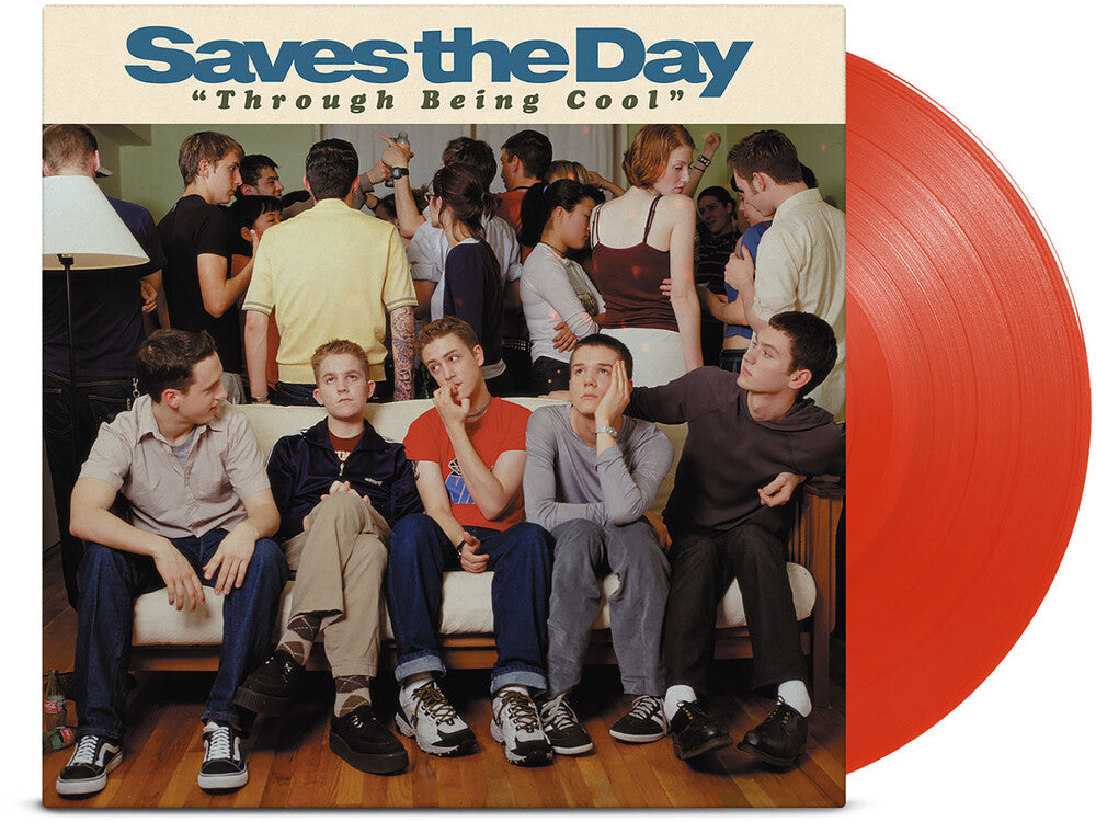 Saves The Day – Through Being Cool (flame Red LP Vinyl)