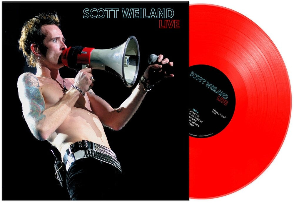 Scott Weiland – Scott Weiland: Live (Colored, Limited Edition, Red LP Vinyl)