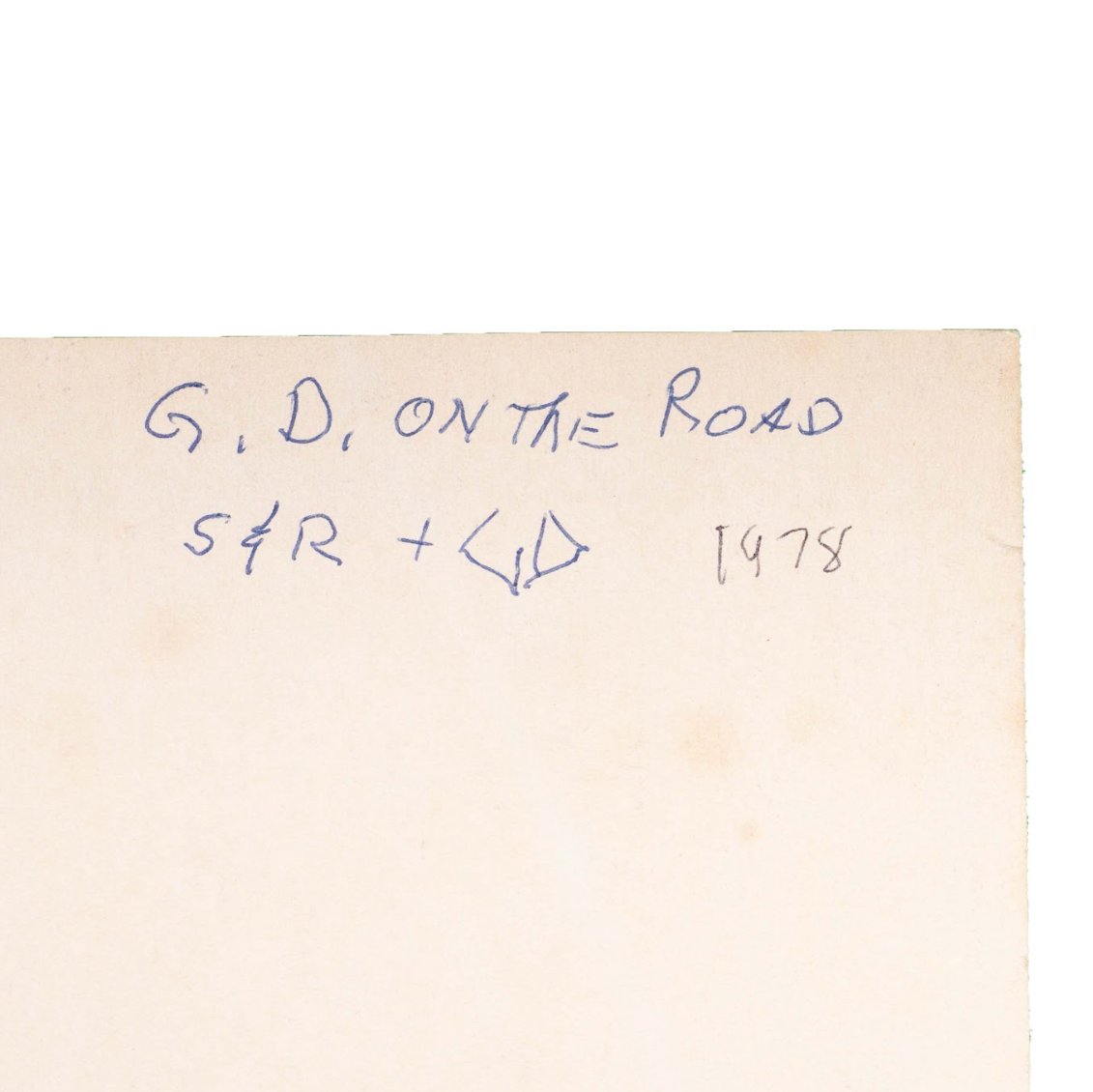 Grateful Dead On the Road Again Poster by Stanley Mouse & Alton Kelly (1978)