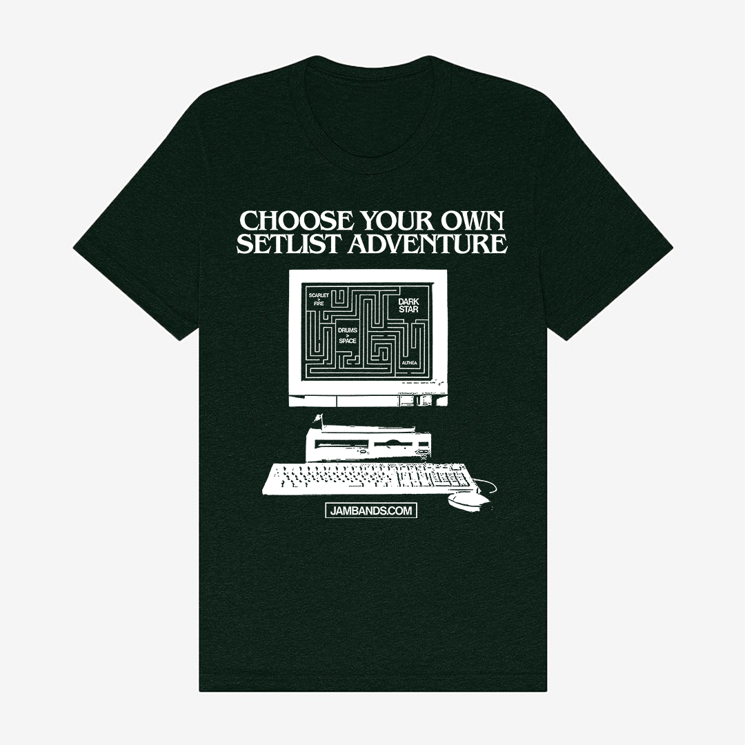Setlist Adventures Throwback T-Shirt