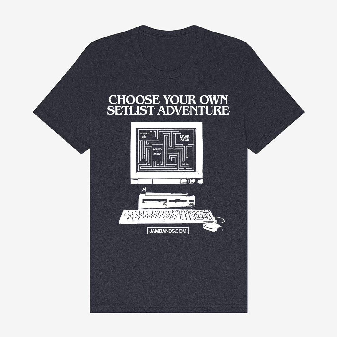 Setlist Adventures Throwback T-Shirt