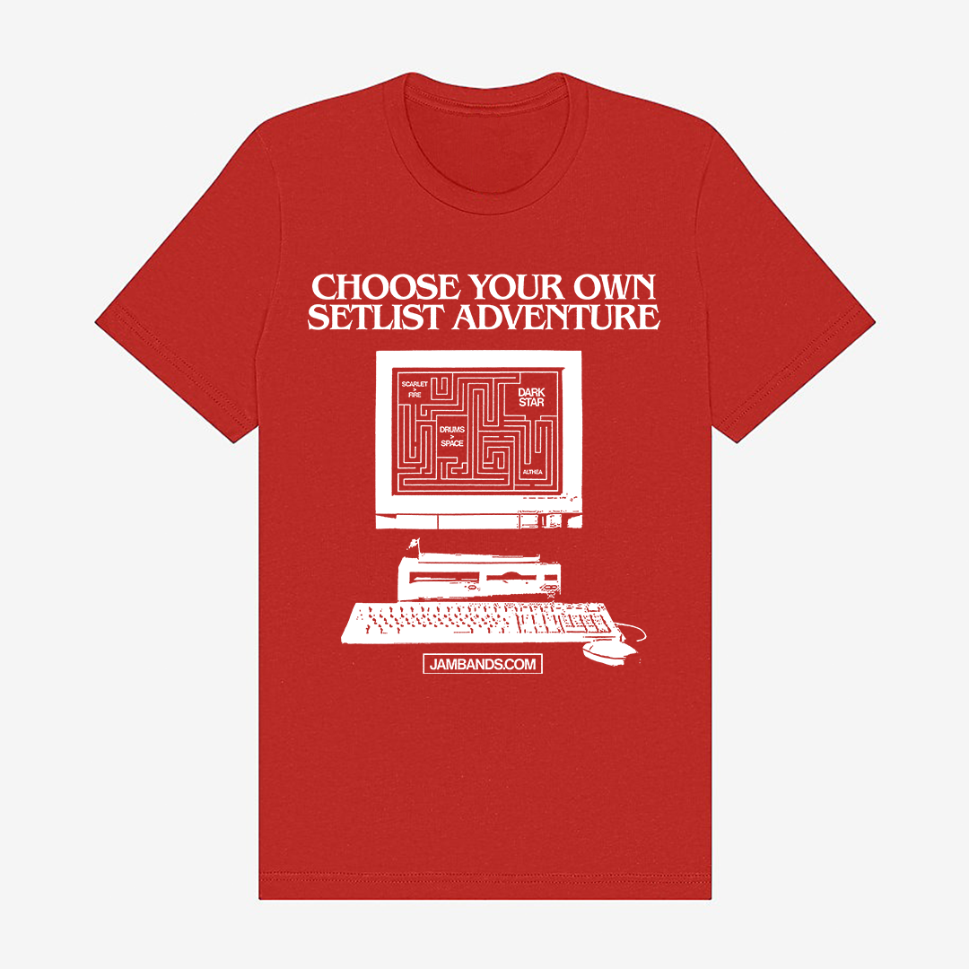 Setlist Adventures Throwback T-Shirt