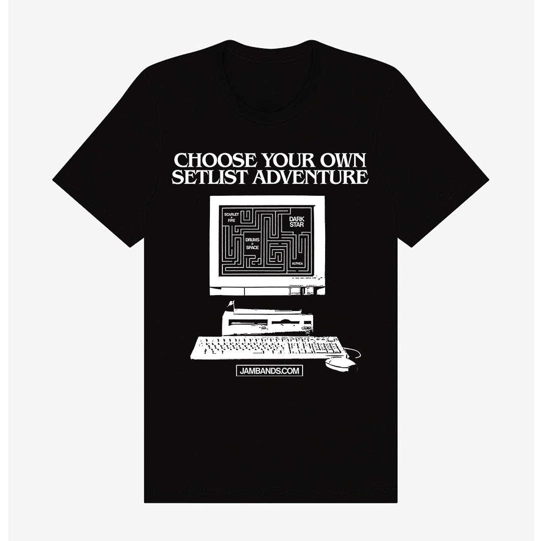 Setlist Adventures Throwback T-Shirt