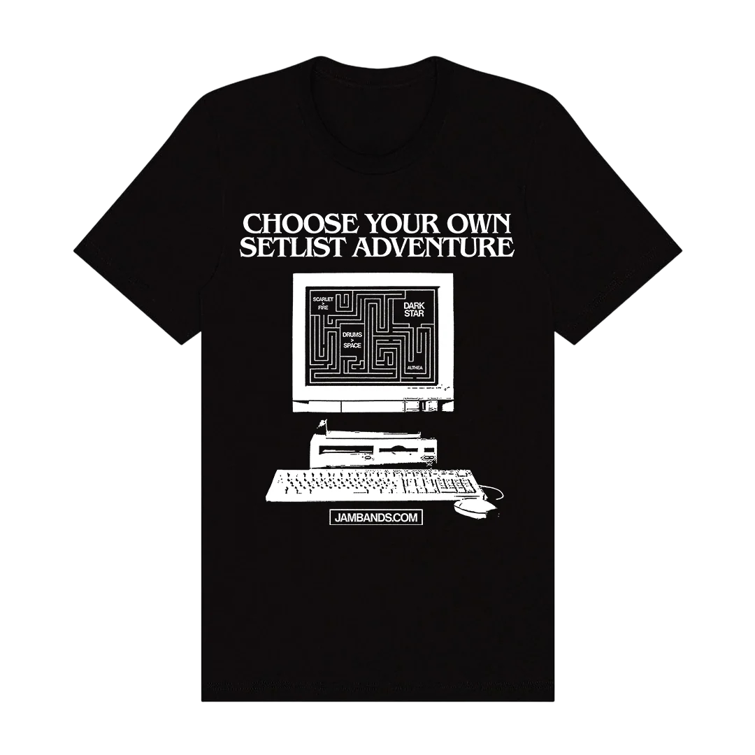 Jambands.com Setlist Adventures Throwback T-Shirt