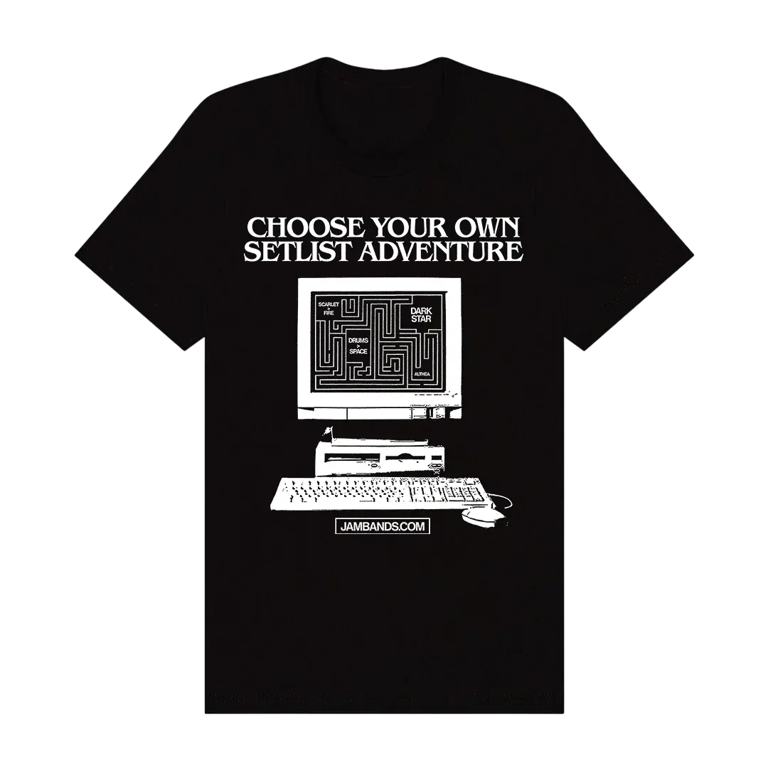 Jambands.com Setlist Adventures Throwback T-Shirt relix.shop