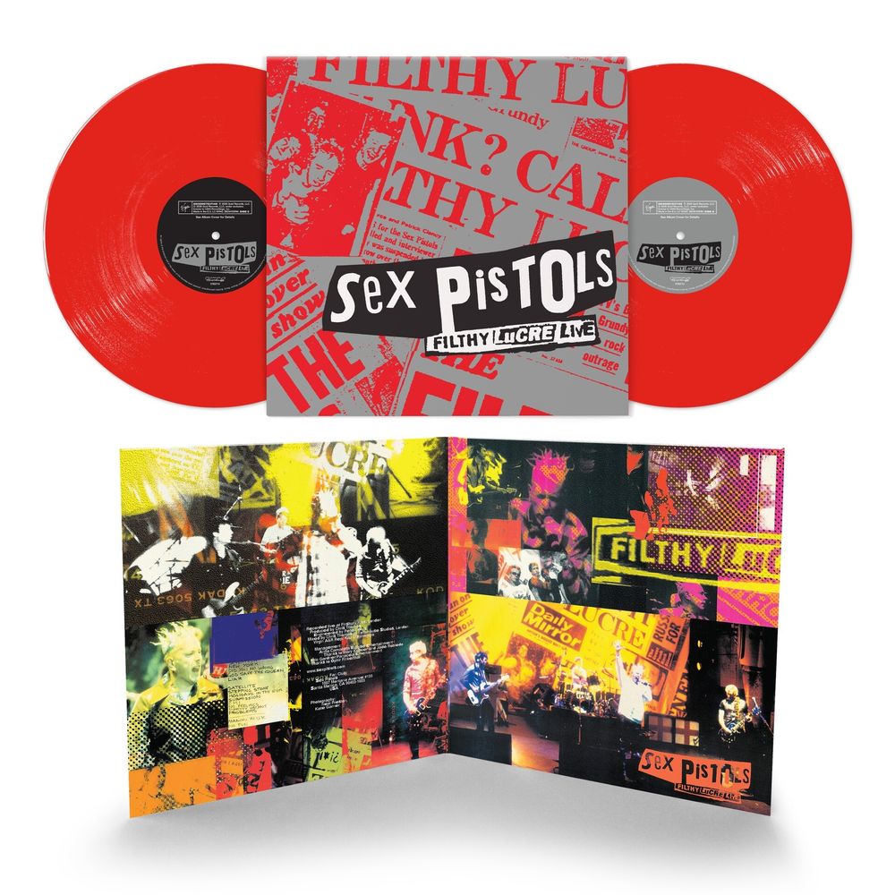 Sex Pistols – Filthy Lucre Live - 30th Anniversary (180g Red LP Vinyl)