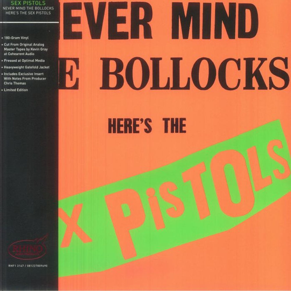 Sex Pistols – Never Mind The Bollocks (LP Vinyl)