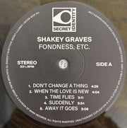 Shakey Graves – Fondness Etc. (2-LP Vinyl)