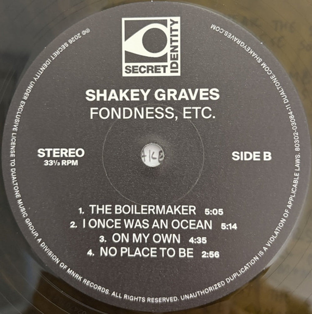 Shakey Graves – Fondness Etc. (2-LP Vinyl)