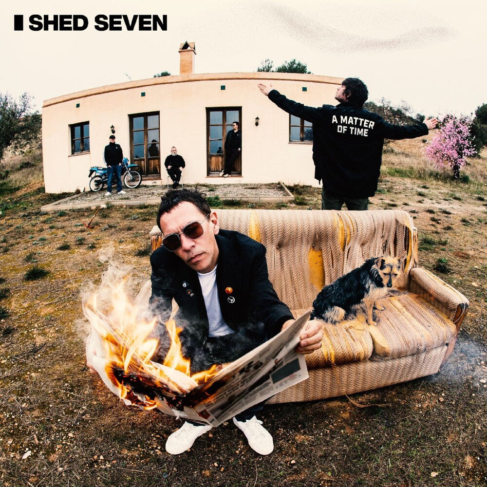 Shed Seven – Matter Of Time - Black/Red Marble (Blk, Colored LP Vinyl)