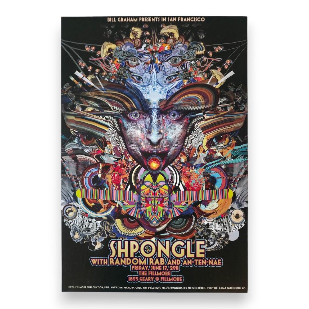 Shpongle, Randon Rab, An-Ten-Nae – The Fillmore, San Francisco (Jun 17, 2011) by Android Jones