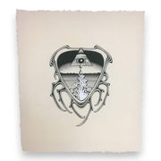 Silver Belt Buckle by Rick Griffin x Smokovich Designs