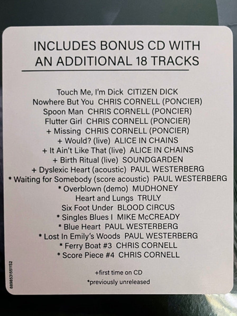 Singles - Original Soundtrack (2-LP Vinyl & CD)