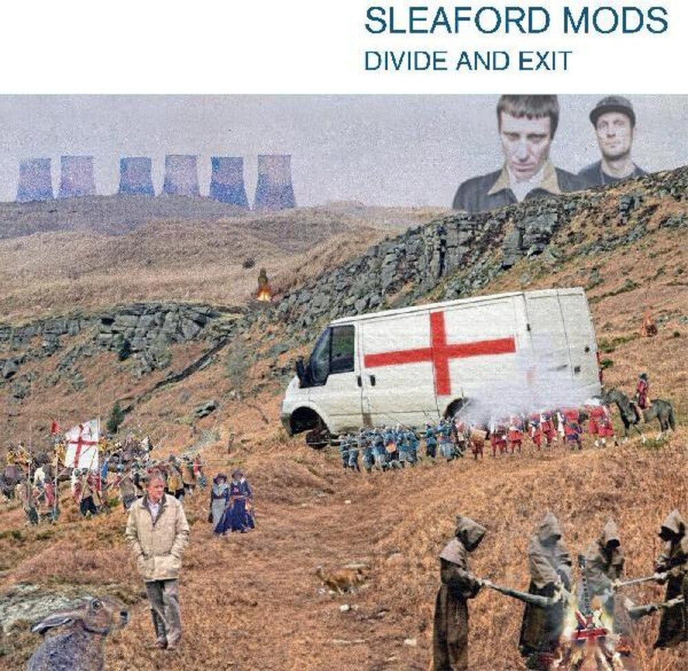 Sleaford Mods – Divide And Exit (Bonus Track, Colored, Red LP Vinyl)