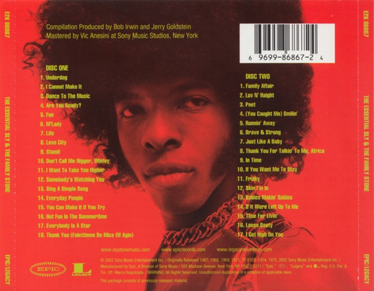 Sly & The Family Stone – Essential Sly & Family Stone (2-CD) - Detail