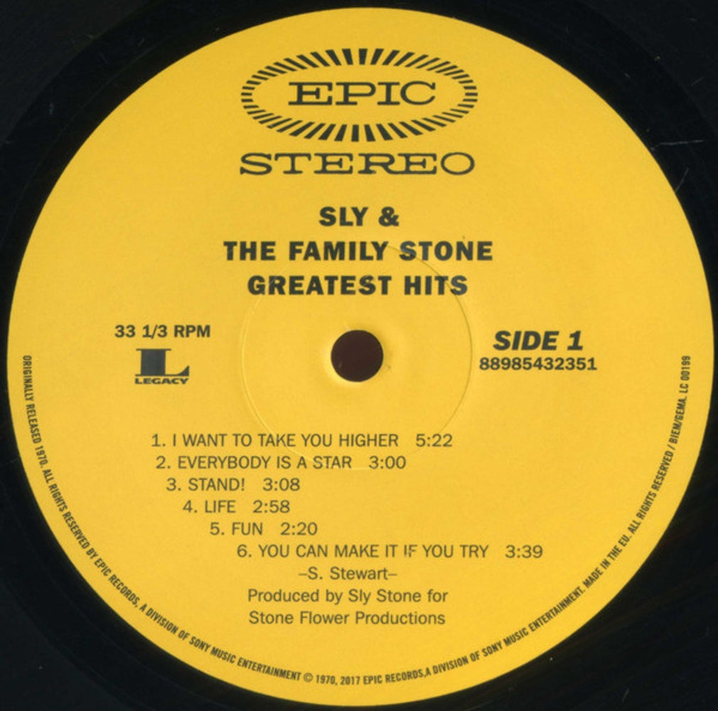 Sly & The Family Stone – Greatest Hits (LP Vinyl) - Alternate View