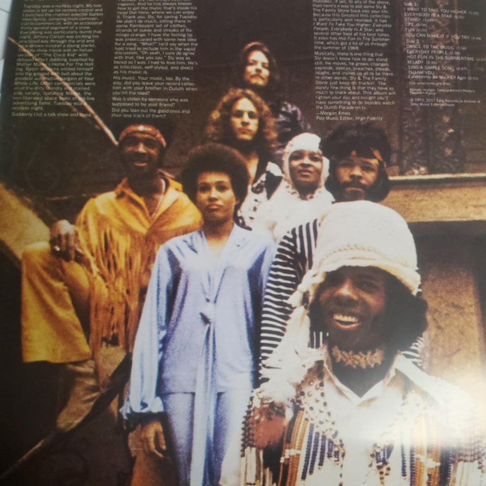 Sly & The Family Stone – Greatest Hits (LP Vinyl) - Side View
