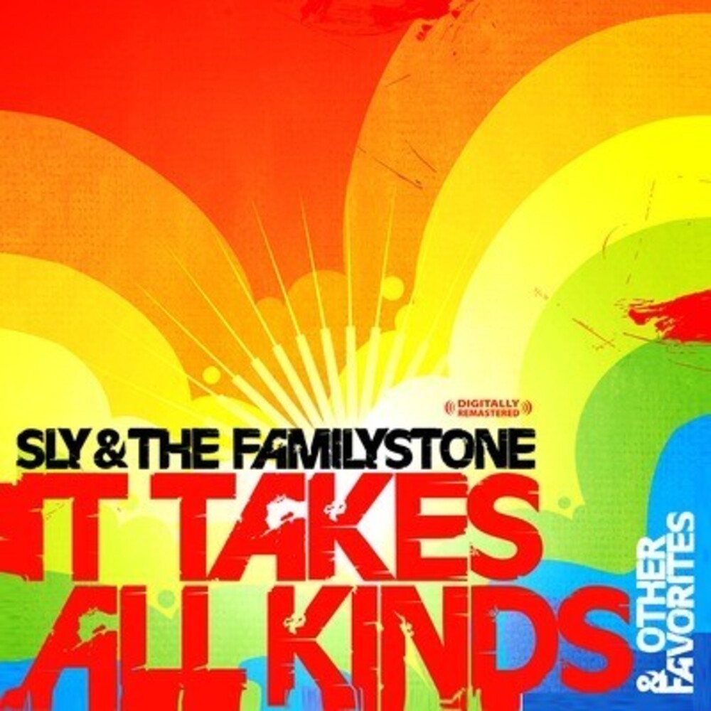 Sly & The Family Stone – It Takes All Kinds & Other Favorites (CD) - Back
