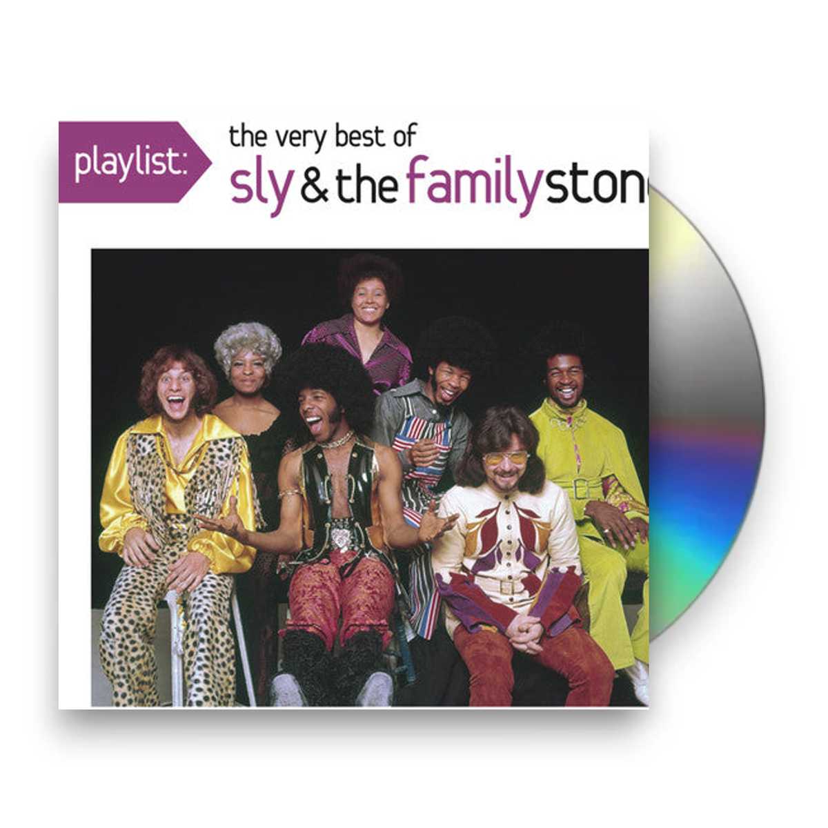 Sly & The Family Stone – Playlist: The Very Best of Sly & the Family Stone (CD) - Front