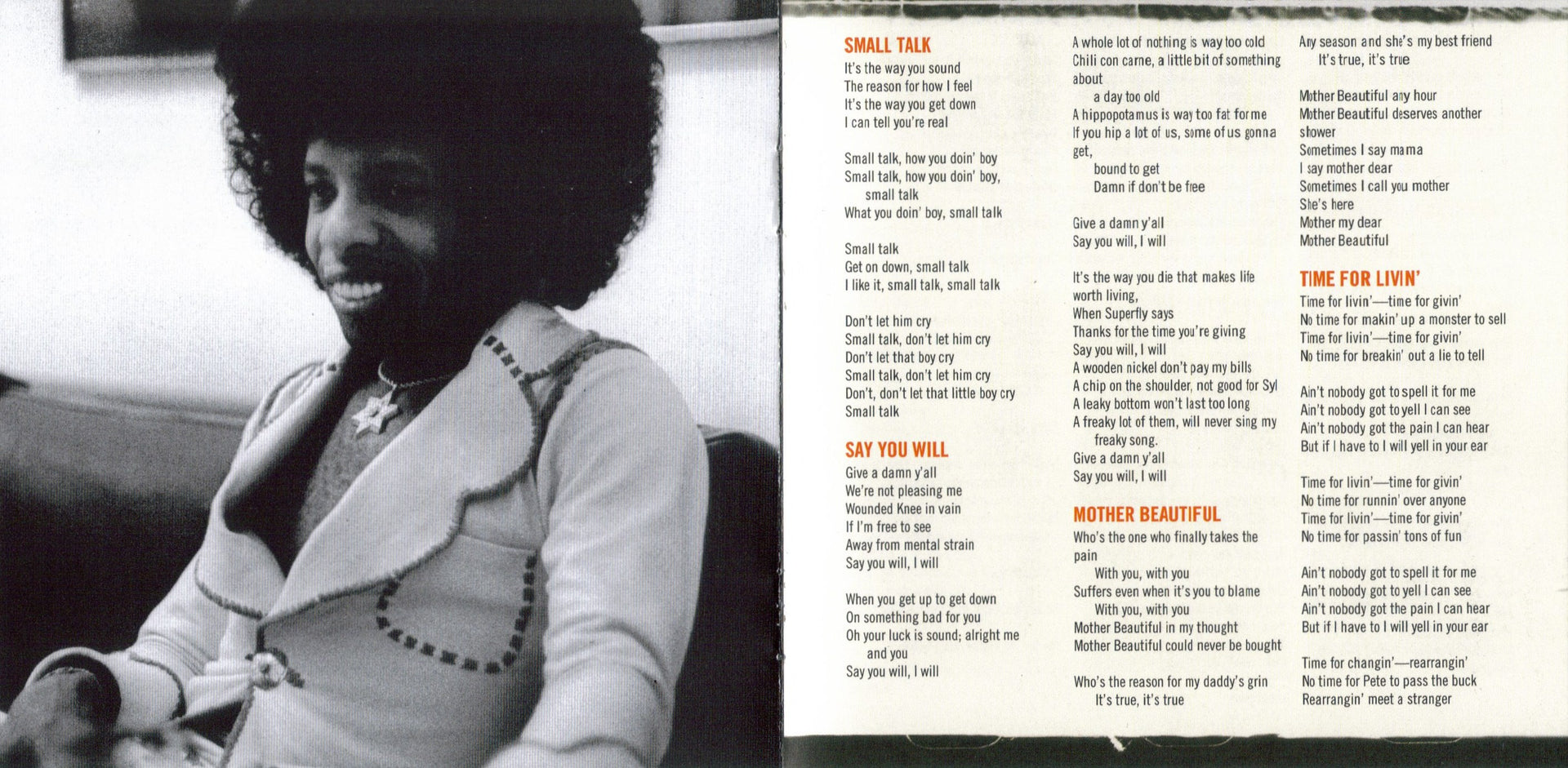 Sly & The Family Stone – Small Talk (CD) - Additional View