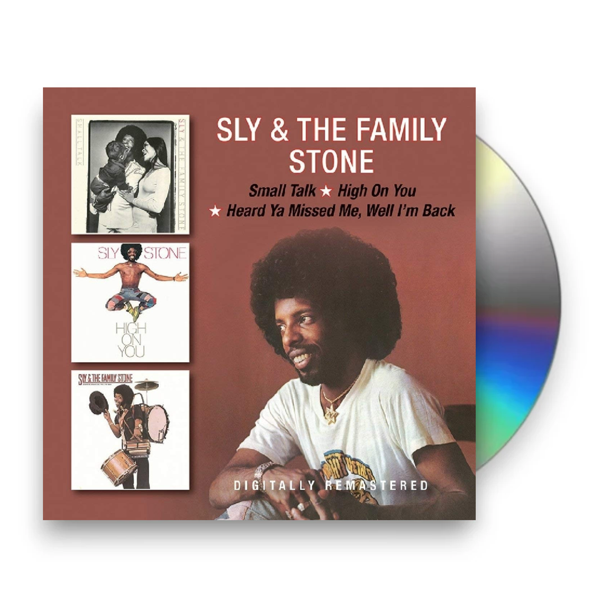 Sly & The Family Stone – Small Talk / High On You / Heard Ya Missed Me (2-CD) - Front