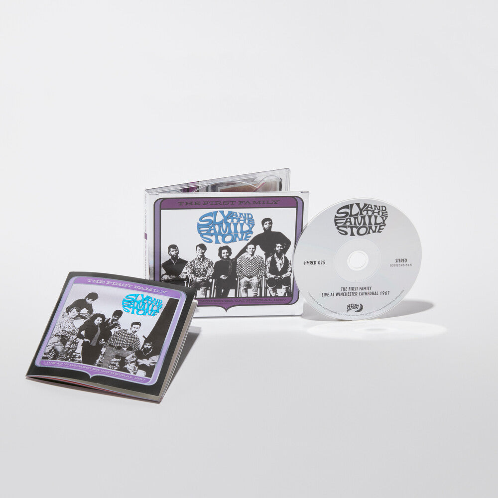 Sly & The Family Stone – The First Family: Live at Winchester Cathedral 1967 - (Deluxe Foil Digipak w/ Bonus track and 52 Page Book CD)
