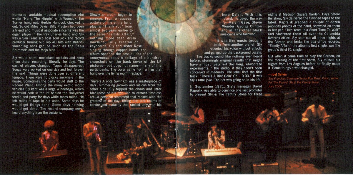 Sly & The Family Stone – There's A Riot Goin On (Bonus Tracks, Limited Edition, Remastered CD) - Additional View