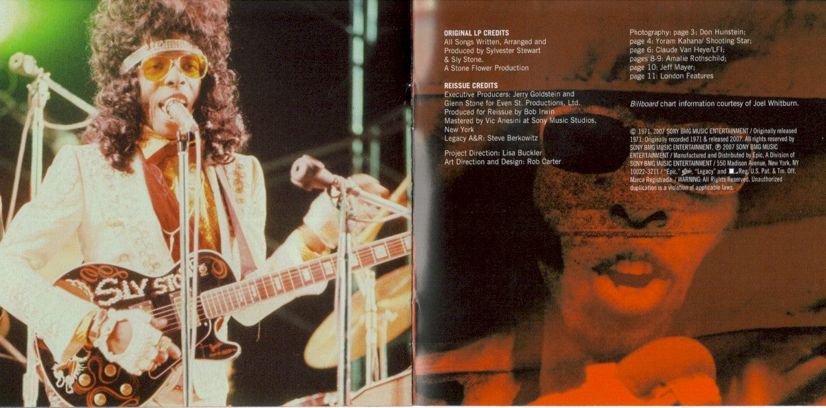 Sly & The Family Stone – There's A Riot Goin On (Bonus Tracks, Limited Edition, Remastered CD) - Lifestyle