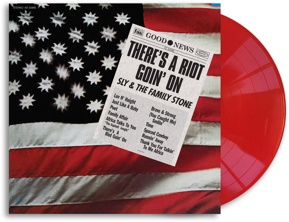Sly & The Family Stone – There’s A Riot Goin’ On (Red LP Vinyl)