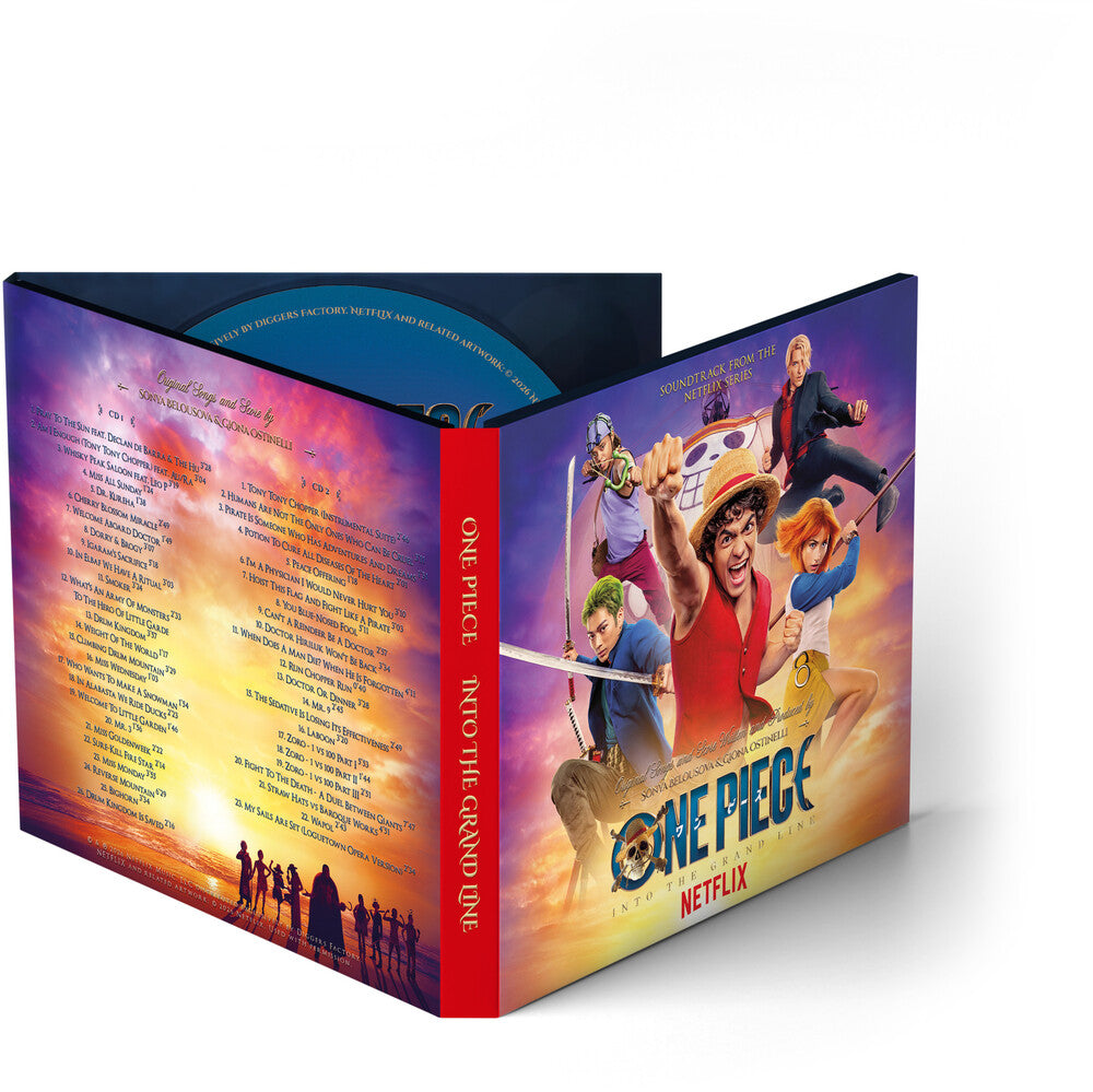 Sonya Belousova / Ostinelli,Giona (Dig) (Spkg) – One Piece: Into Grand - O.S.T. (Digipak, Spkg CD)