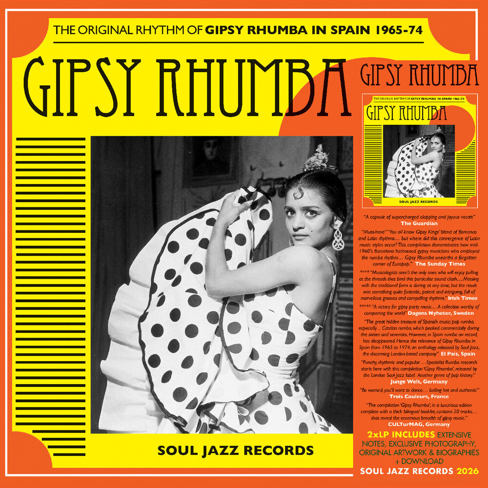Soul Jazz Records Presents – Gipsy Rhumba: the Original Rhythm of Gipsy Rhumba in Spain 1965-74 (LP Vinyl)
