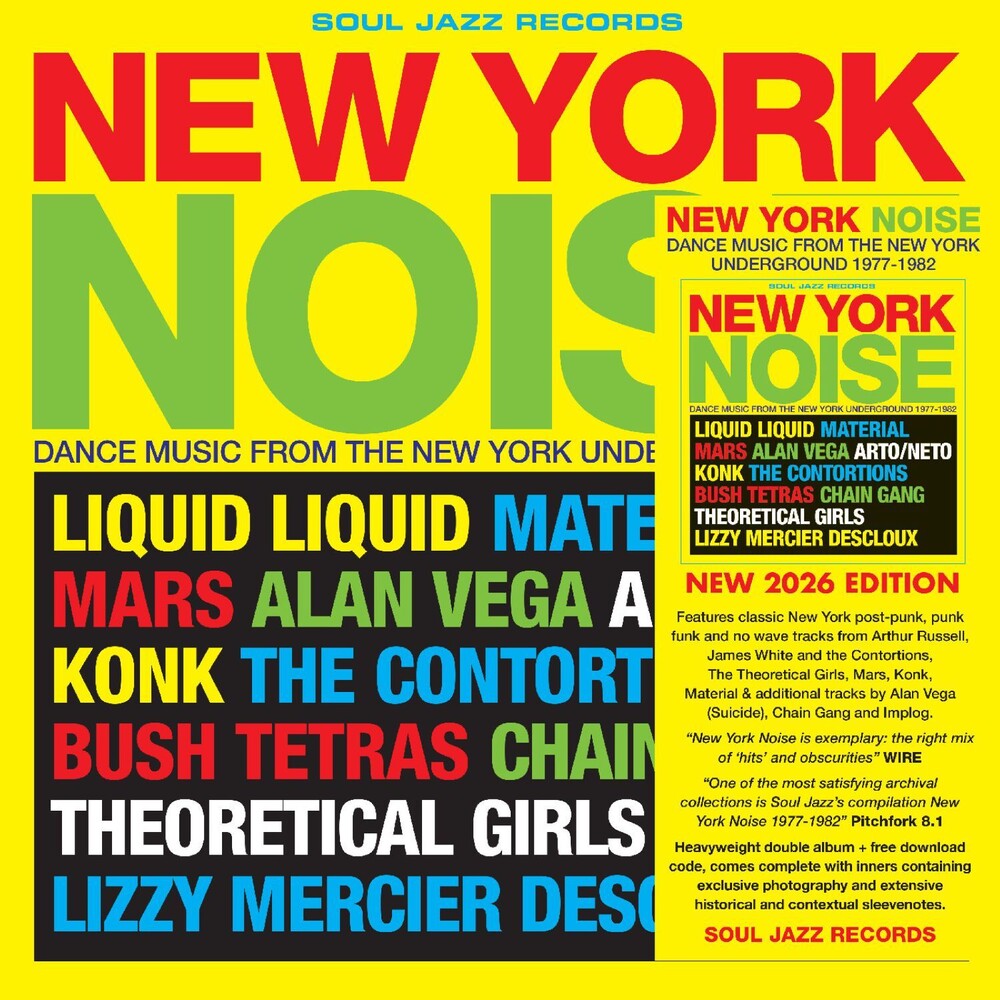 Soul Jazz Records Presents – New York Noise - Dance Music From the New York Underground 1978-82 (LP Vinyl)